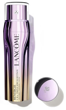 Lancôme Rénergie C.R.X. Triple Serum Retinol, Nacht-Pflege, innovatives Anti-Aging-Serum mit Retinol, Vitamin C, X-Peptiden und Ceramiden für sichtbar glattere, strahlende Haut, 50ml