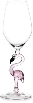 VICASKY Flamingo Weingläser – Kreative Sektgläser in Flamingo-Form - Ideal Für Partys Dekoration Und Besondere Anlässe 330ml – Stilvolle Barware Für Jeden Anlass