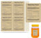 Honey Nutrition Facts Labels - Self-Adhesive Canning Labels for Homemade Honey Jars and Containers - Calories and Health Benefits - 200 Pcs