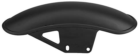 HELEVIA Metall Hochfächer Motorrad -Front -Kotflügel -Schlammklappenschutz, Aggressive Verkleidung Im Stil von Mutguard, GN125 GN250 mit Extremen Fahrbedingungen (Schwarz)