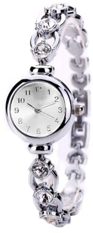 SAFIGLE Goldene Damen-quarzuhr mit Armband, Modische Manschettenuhr für Damen, Elegante Damenarmbanduhr für Den Alltag