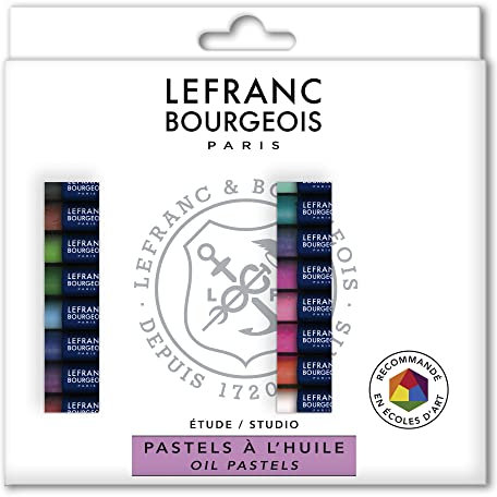 Lefranc Bourgeois Assortiment Pastel Huile Louvre X24