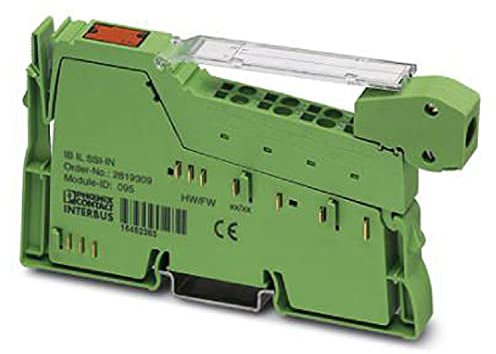 PHOENIX CONTACT IB IL SSI-IN-PAC Inline-Erfassungsklemme für Absolutwertgeber, 1 Eingang für absolute Dreh- oder Wegmesssysteme mit SSI-Schnittstelle