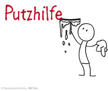 Brillenputztuch Putzhilfe für ihn