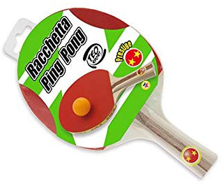 Teorema Giocattoli Satz Spielzeug – Schläger Ping Pong, Mehrfarbig, 3.te51200