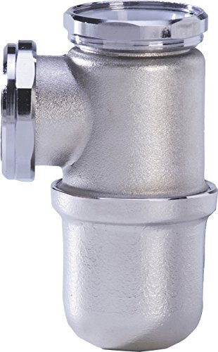 Nicoll 92957 Siphon lavabo ch Mat JC 32 l2211 0501012, Argent