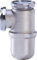 Nicoll 92957 Siphon lavabo ch Mat JC 32 l2211 0501012, Argent