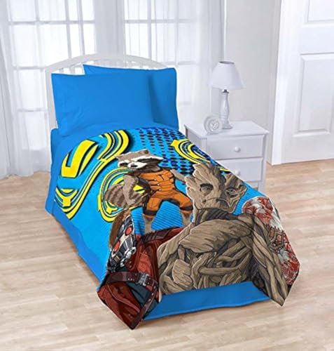 Marvel Guardians of The Galaxy Coral Decke, Übergröße 152,4 x 228,6 cm, Blau