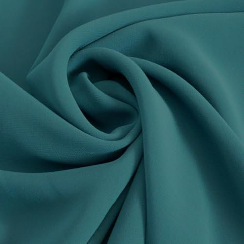 Chiffon Meterware petrol