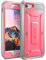 SUPCASE Unicorn Beetle Pro Series Full-Body Rugged Holster Case with Built-in Screen Protector Designed for iPhone SE 2nd generation (2020)/ 7/8, Pink