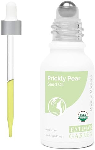 Fatima's Garden Prickly Pear Seed Oil - Organic Anti-Aging Serum, 15ml