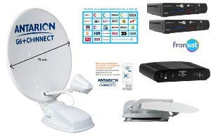 Kit Antenne Satellite ANTARION 72 cm G6+ Connect Twin FRANSAT