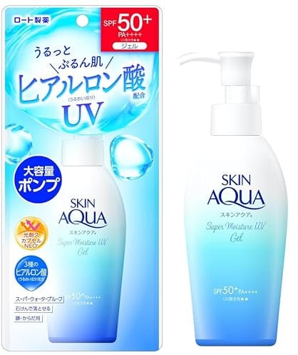 Skin Aqua Sunscreen Super Moisture Gel SPF50+PA+++ 140g