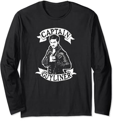 Once Upon a Time Captain Guyliner Banners Langarmshirt