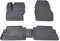 Recambo 3D Gummi Fußmatten kompatibel für Ford Kuga II | DM2 | BJ 2013-2019 | Auto Gummimatten | Passgenau | mit Rand | schwarz