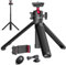 Camera Phone Tripod Flexible for Gopro - Mini Desktop Table Tripod Extendable Handle Selfie Stick Phone Hot Shoe Mount Remote Shutter Vlog Kits for Sony iPhone Gopro Hero Black