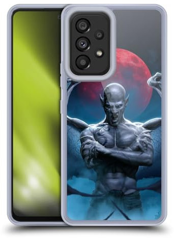 Head Case Designs Offizielle Tom Wood Blut Mond Horror Gel Handyhülle Hülle [Militärischer Schutzgrad] Kompatibel mit Samsung Galaxy A53 5G (2022)