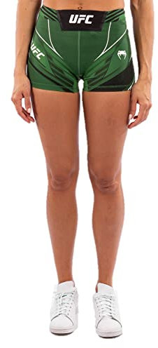 Venum Women's UFC Authentic Fight Night Vale Tudo Short Fit, Green, L