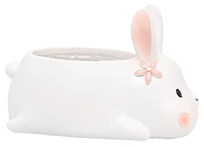 OFFSCH Blumentopf Tiermotiv Harz Sukkulententopf Dekorativ Kreativer Pflanzer Für Zuhause Büro Garten Kompakte Größe