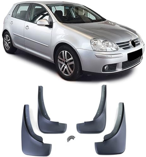 Schmutzfänger Set vorne und hinten Schwarz für VW Golf 5 Limousine Variant 03-09
