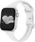 Slim Thin Narrow Band Compatible with Apple Watch 38mm 40mm 41mm 42mm 44mm 45mm 46mm 49mm, Replacement Silicone Sport Strap Wristbands for iWatch Series 9/8/7/6/5/4/3/2/1 Ultra/2 SE Women Men, White