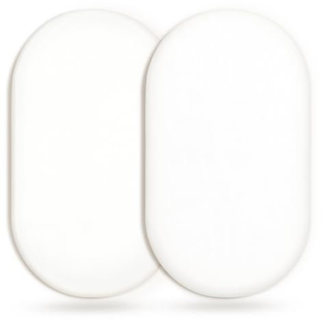 GRSSDER Dehnbares, ultraweiches Spannbettlaken für Stubenwagen, universelle Passform für Stubenwagen, Babywiege, Moseskorb, oval, rechteckig, Matratze, sicher und anschmiegsam, Jersey-Stubenwagen für