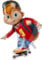 Toyland® 90 cm (36) Folienballon in Form von Alvin aus Alvin und den Chipmunks – Partyballons für Kinder