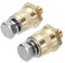 sourcing map M6 Battery Terminal Charging Posts Positive or Negative Battery Terminal Connector Post Adapter M6x1.0 Stud Extender Screws Nuts 1 Pair