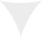 vidaXL Toldo de Vela poliéster Oxford 100% Blanco 2x2x2 m