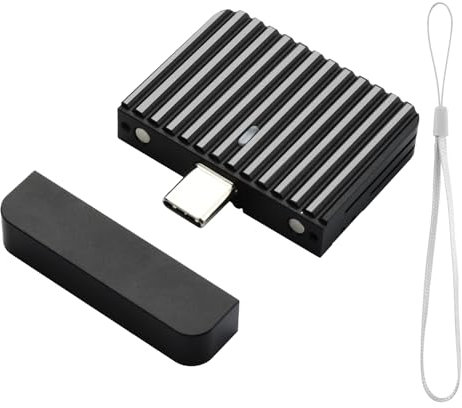 ELUTENG 2230 Enclosure M.2 Adattatore per Alloggiamento SSD M.2 NVMe Wireless USB C 10Gbps con Attacco Diretto, Disco Rigido Magnetica Case SSD, Supportare UASP Trim