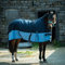 eQuitack Your Passion Is Our Mission Outdoor Winterdecke Turnout 100% Wasserdicht 600D 50G Fulling Navy/Baby Blue - 155cm