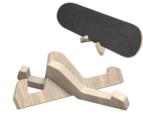 Skateboard-Ständer – 1 Paar Skateboard-Regale, , Skate-Deck-Wandhalterung, Snowboard-Ausrüstung für Weihnachten oder Valentinstag