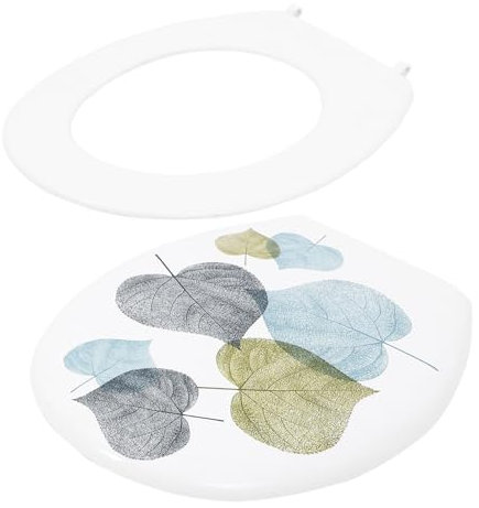 UKCOCO 1juego Asiento De Inodoro De Plástico Fijación Segura y Diseño Elegante Tapadera Wc Reemplazo Duradera y Flexible Para Baño U-shape Estilo