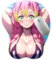 Mitsuri Kanroji Tapis de souris 3D avec seins en silicone et repose-poignet antidérapant Anime Manga ergonomique pour jeu de bureau