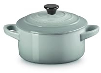 Le Creuset Stoneware Petite Round Casserole, 0.25 L, Sea Salt