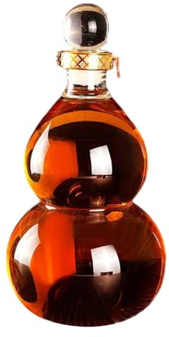 Bouteille d'eau de gourde 1 5 l/52 oz verre de scellage gourde à boire affichage clair bouteilles vin vides résistantes à la chaleur