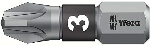 WERA-WERK HERMANN WERNER GMBH & CO.KG 56724 Bit PZD Gr.3 L.25mmBiTor 855/1BTZ zähhart WERA Antrieb C6,3