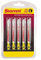Starrett Wood Cutting Jigsaw Blades - 5 Pack BU310DT-5 Unified Shank Bi-Metal Saw Tapered Blade Clean Cuts - Compatible With Bosch Dewalt Hitachi Festool Milwaukee
