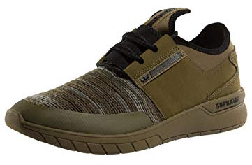 Supra Flow Run Trainers Men Olive - 40 EU - Low top Trainers