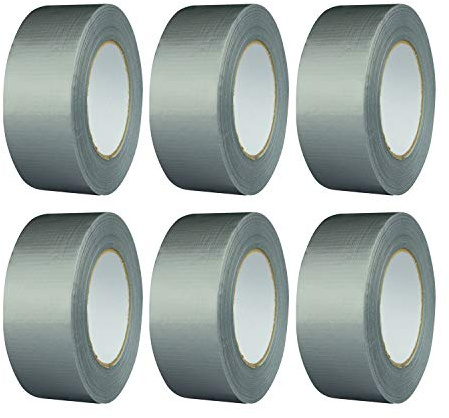 VASALAT K670GHC050GR Vas123 Panzertape 50 mm x 50 m SILBER/GRAU, extra stark Inhalt: 6 Rollen, Stück