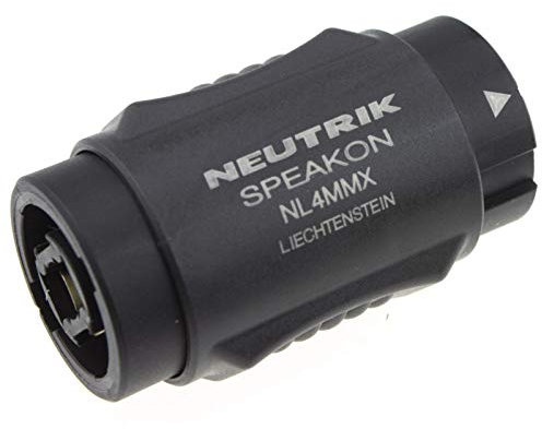 Neutrik NL4MMX speakON PA Speaker Twist On Cable Locking Coupler Joiner