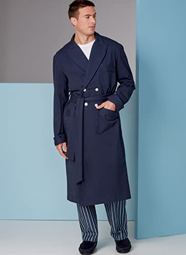 Vogue Patterns V1855MUU Herren/Jungen Nachtwäsche MUU (34-36-38-40)