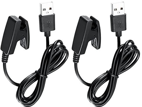AWINNER 2 Pack Compatible for Garmin Watch Charger Charging Cable