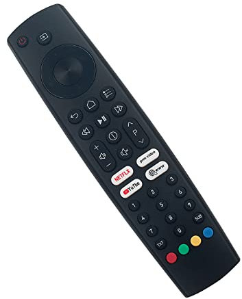 VINABTY Nuevo Mando a Distancia de Repuesto Fit para Grundig LED TV Remote Control TS8187R3 TS8187R11 40GFB6100MADRID 50GFU7800B 32GHB6100 50GFU7800B 43GFU7800 50GFU7800B 50GFU7800B