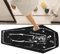 PUCHEN Gothic Skelett Teppich | Sargförmige Horror-Bodenmatte,39,37 x 15,7 Zoll großer Halloween-Eingangsteppich für Heimdekoration, rutschfeste Matte für Wohnzimmer, Schlafzimmer, Tür