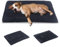 BVAGSS Orthopädisches Hundebett, Waschbar Hundekissen flauschig Hundematte, Umkehrbar Weiche und Warme Hundematte für klein mittel große Hunde XH079 (91x58x4cm,Dark Grey)