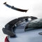 LXBSXY Maßgeschneidertes Auto Heckspoiler für BMW E36 3 Series 2-Door Cabriolet Coupe, ABS Dachspoiler Kofferraumspoiler Hinten Stamm Spoiler Flügel Heckflügel Lippe Styling Zubehör,S/Black