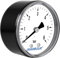 UHARBOUR Manometer Wasser 0-6 Bar, Manometer 1/4 Zoll, Manometer Druckluft Halterung auf der Rückseite, Druckluft Manometer 1/4 BSP-Messinganschluss