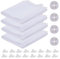 Mosquitera Ventana 4 Paquetes Tela Mosquitera Blanco,Protección de la Ventana se Mosquitera Ventanas Puede Cortar,130x150cmAnti Mosquito Malla Protector Kit