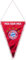 FC Bayern München Schmuckwimpel - Mia San Mia - 37 cm | ROT | Wimpel | Banner FCB